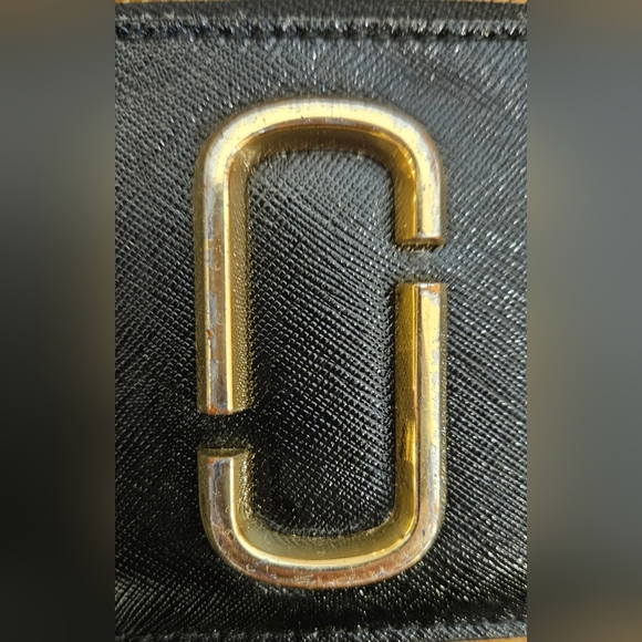 Marc Jacobs The Snapshot Top Zip Multi Wallet (Black/Gold/Multi) - Picture 3 of 4